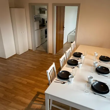 Apartment Bavaria - Kueche, Terrasse, 3 Schlafzimmer