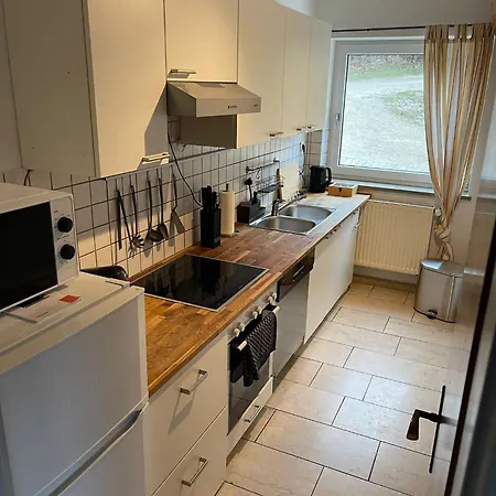 Bavaria - Kueche, Terrasse, 3 Schlafzimmer Apartment